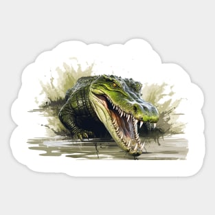 crocodile Sticker